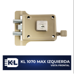 KL 1070 I MAX CERR. DE SOBREPONER DOBLE PASADOR